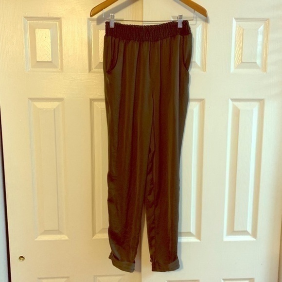 Victoria Secret Green Jogger Pants Size Small